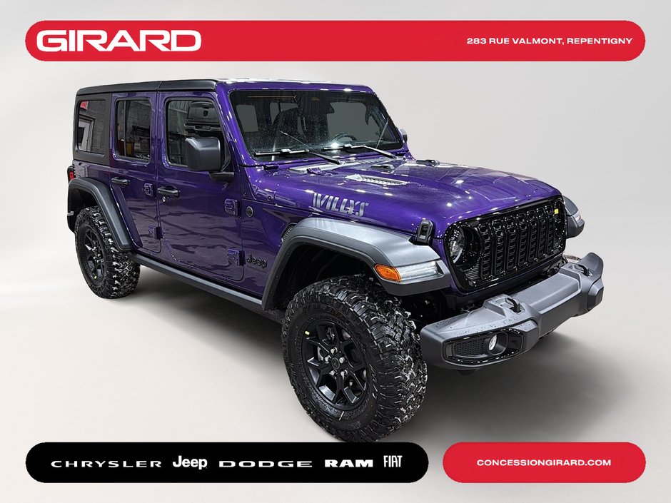 2026 Jeep Wrangler 4-Door WILLYS