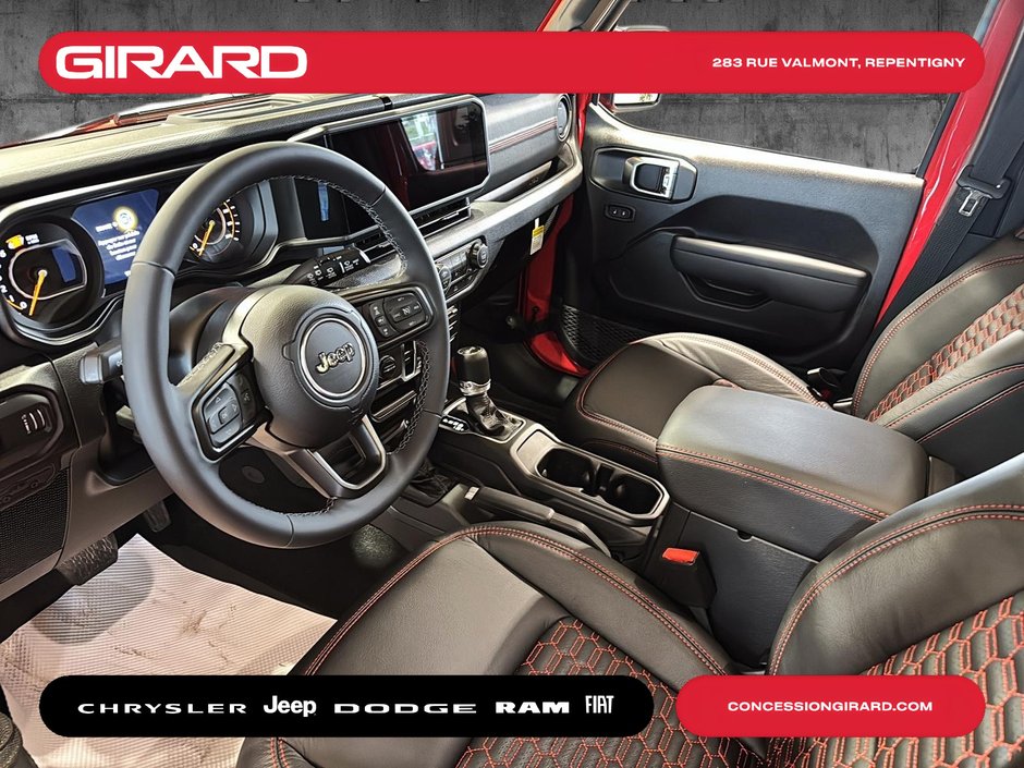 2026 Jeep Wrangler 4-Door SPORT S EDITION 100E * KO3 * MAGS HD * CUIR CUSTOM
