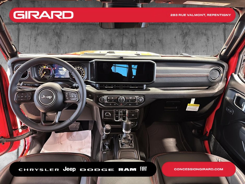 2026 Jeep Wrangler 4-Door SPORT S EDITION 100E * KO3 * MAGS HD * CUIR CUSTOM