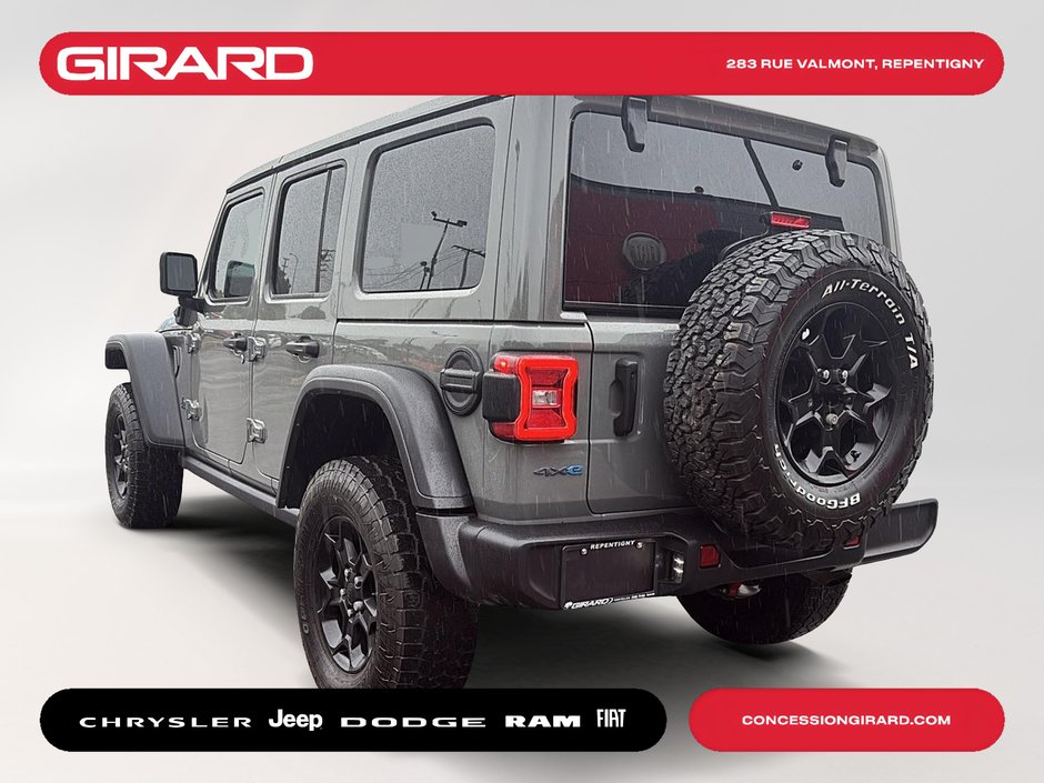 Jeep Wrangler 4xe Unlimited Rubicon 2021 SIÈGES+VOLANT CHAUFFANTS, 2 TOITS, 4X4
