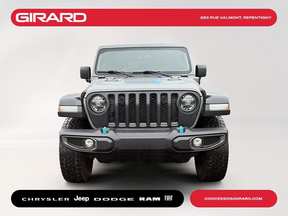 Jeep Wrangler 4xe Unlimited Rubicon 2021 SIÈGES+VOLANT CHAUFFANTS, 2 TOITS, 4X4