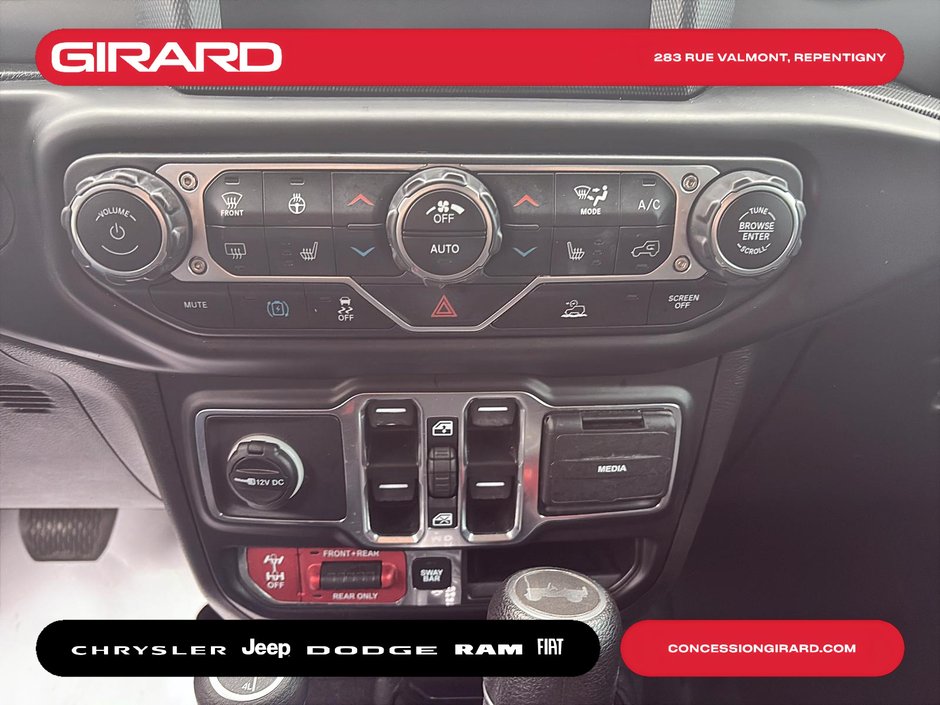 Jeep Wrangler 4xe Unlimited Rubicon 2021 SIÈGES+VOLANT CHAUFFANTS, 2 TOITS, 4X4