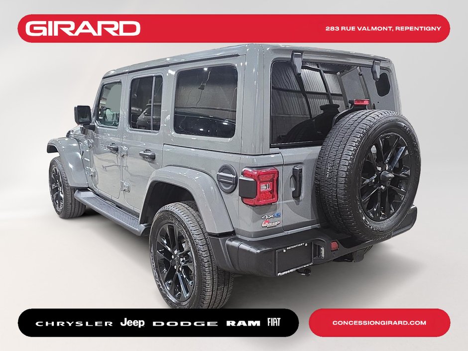 Jeep Wrangler 4xe Unlimited Sahara 2021 SYSTEME AUDIO ALPINE, ENS. DEUX TOITS, ENS. SECURITE EVOLUEE,