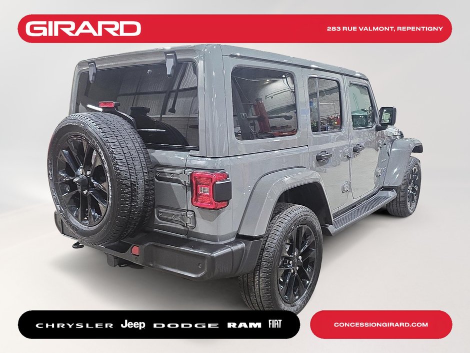 Jeep Wrangler 4xe Unlimited Sahara 2021 SYSTEME AUDIO ALPINE, ENS. DEUX TOITS, ENS. SECURITE EVOLUEE,