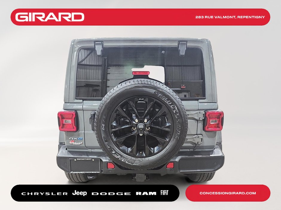 Jeep Wrangler 4xe Unlimited Sahara 2021 SYSTEME AUDIO ALPINE, ENS. DEUX TOITS, ENS. SECURITE EVOLUEE,