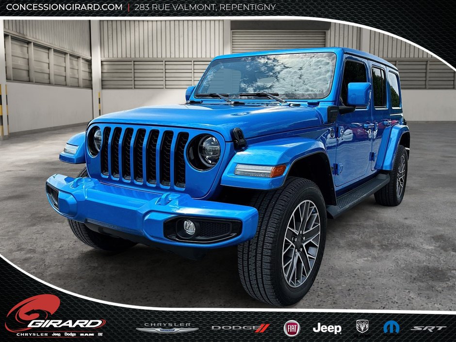 Jeep Wrangler 4xe HIGH ALTITUDE, TOIT SKY ÉLECTRIQUE, CUIR 2022-0