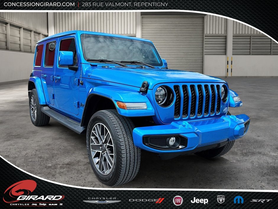 Jeep Wrangler 4xe HIGH ALTITUDE, TOIT SKY ÉLECTRIQUE, CUIR 2022-2