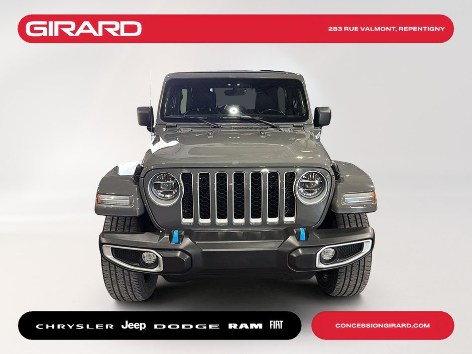 Jeep Wrangler 4xe Unlimited Sahara 2022 TOIT SKY, HYBRIDE, ENC. TEMPS FROID