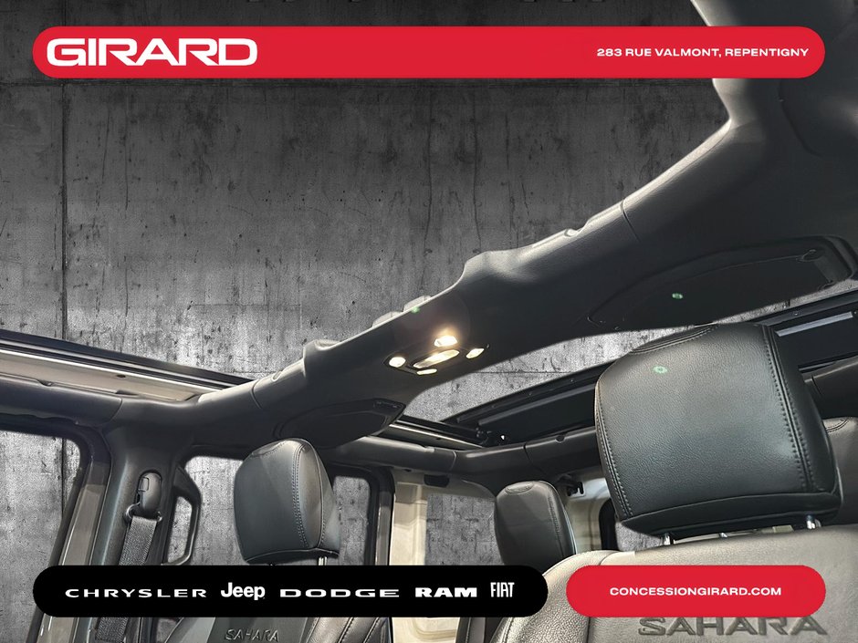 Jeep Wrangler 4xe Unlimited Sahara 2022 TOIT SKY, HYBRIDE, ENC. TEMPS FROID