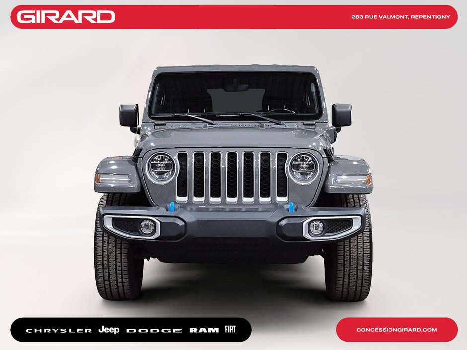 Jeep Wrangler 4xe Unlimited Sahara 2022 **JAMAIS ACCIDENTÉ**1 PROPRIÉTAIRE**AUDIO ALPINE**CUIR MCKINLEY**