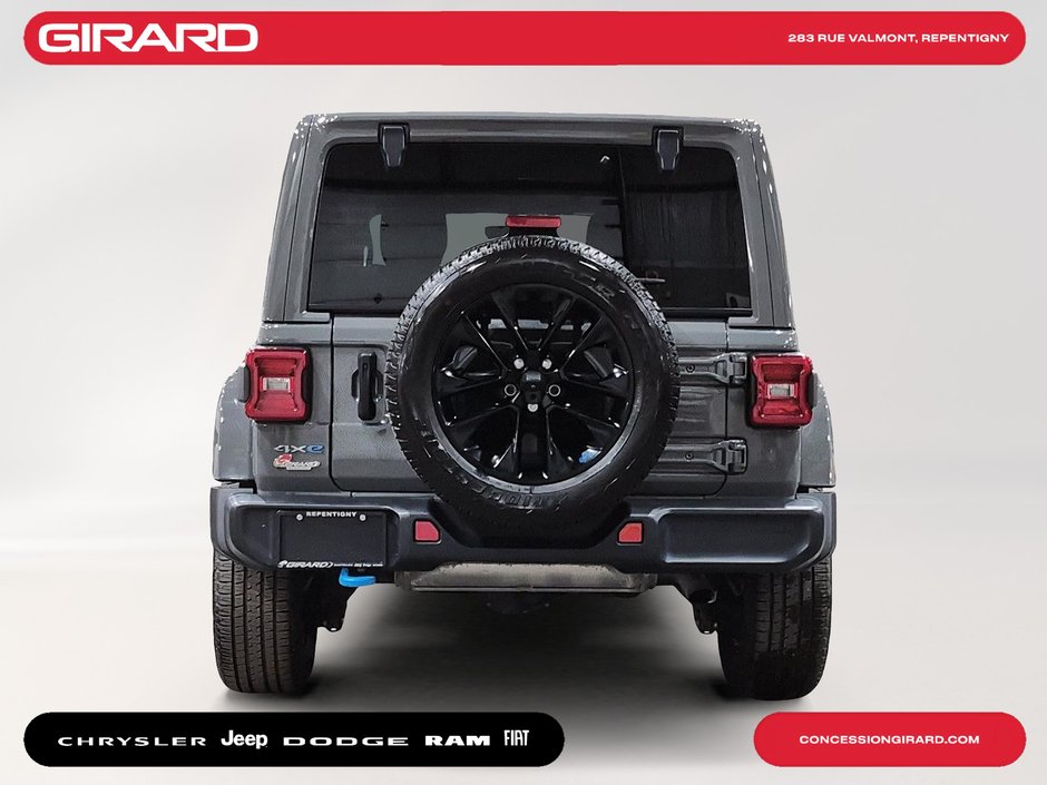 Jeep Wrangler 4xe Unlimited Sahara 2022 **JAMAIS ACCIDENTÉ**1 PROPRIÉTAIRE**AUDIO ALPINE**CUIR MCKINLEY**