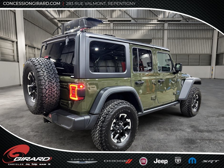 2024 Jeep Wrangler 4xe RUBICON, 4XE, CUIR TAN UNIQUE, 2 TOITS-5