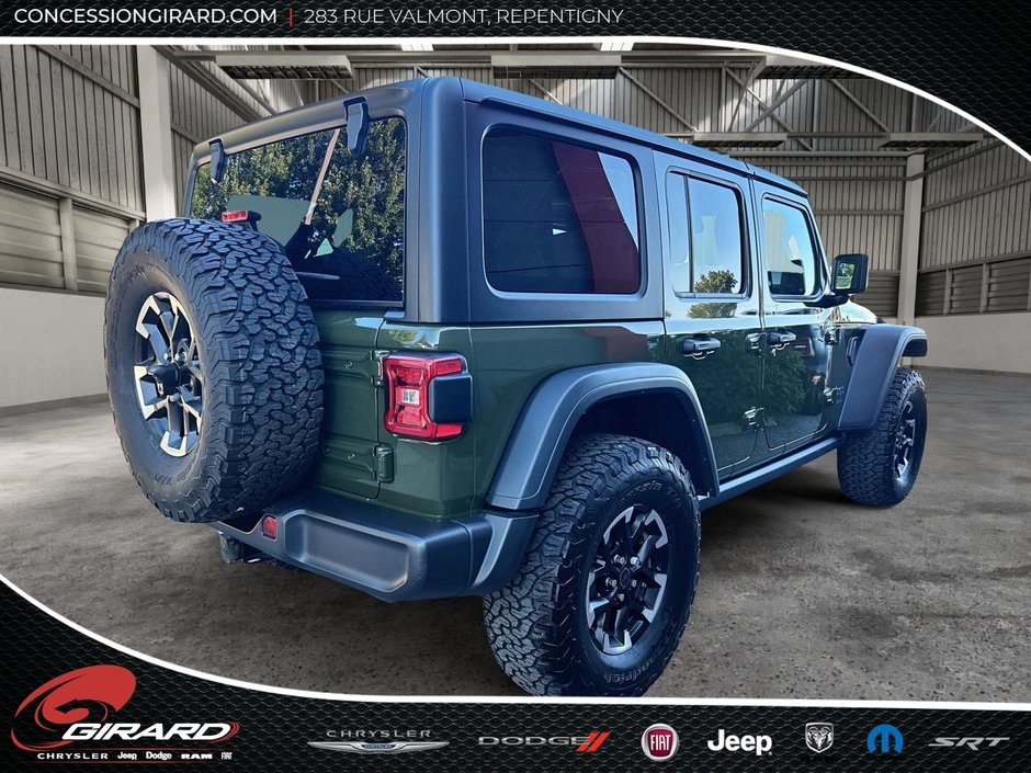 Jeep Wrangler 4xe RUBICON, 4XE, CUIR TAN UNIQUE, 2 TOITS 2024-5