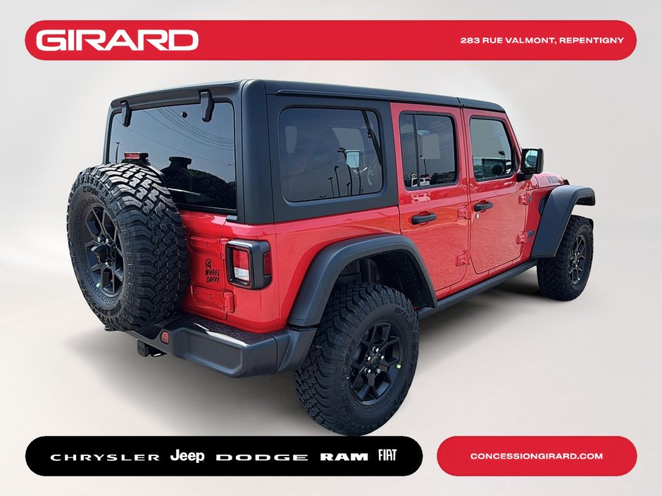 2025 Jeep Wrangler 4XE WILLYS