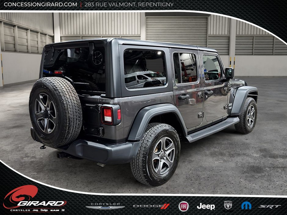 Jeep Wrangler Unlimited **WRANGLER**SPORT S**V6**GROUPE TEMPS FROID** 2018-5