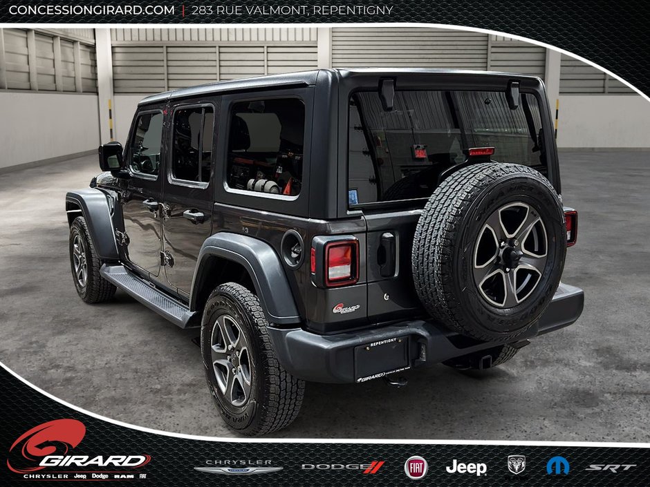2018 Jeep Wrangler Unlimited **WRANGLER**SPORT S**V6**GROUPE TEMPS FROID**-7