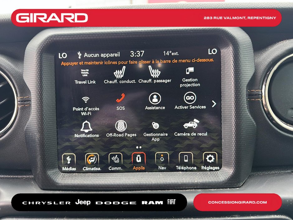 Jeep Wrangler Unlimited High Altitude 2021 TOIT SKY ONE-TOUCH*CUIR*MAGS 20''*1 PROPRIETAIRE