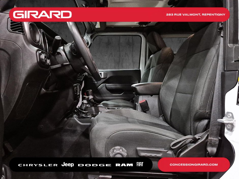 2021 Jeep Wrangler Sport S **BAS KM**WOW**2 PORTES**TOIT RIGIDE**4X4