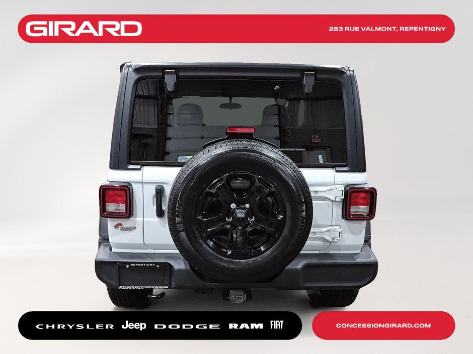 2021 Jeep Wrangler Sport S **BAS KM**WOW**2 PORTES**TOIT RIGIDE**4X4