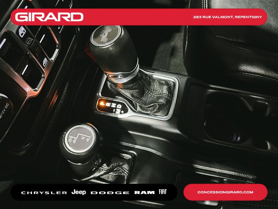 Jeep Wrangler Sahara Altitude 2023 BAS KM, CUIR NOIR, SYSTÈME DE SON ALPINE
