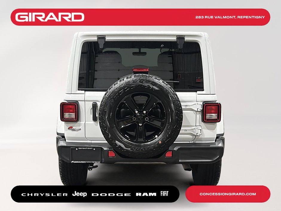 Jeep Wrangler Sahara Altitude 2023 BAS KM, CUIR NOIR, SYSTÈME DE SON ALPINE