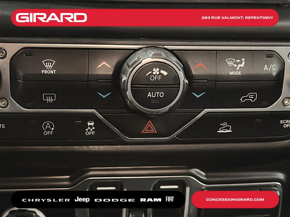 Jeep Wrangler Sahara Altitude 2023 BAS KM, CUIR NOIR, SYSTÈME DE SON ALPINE