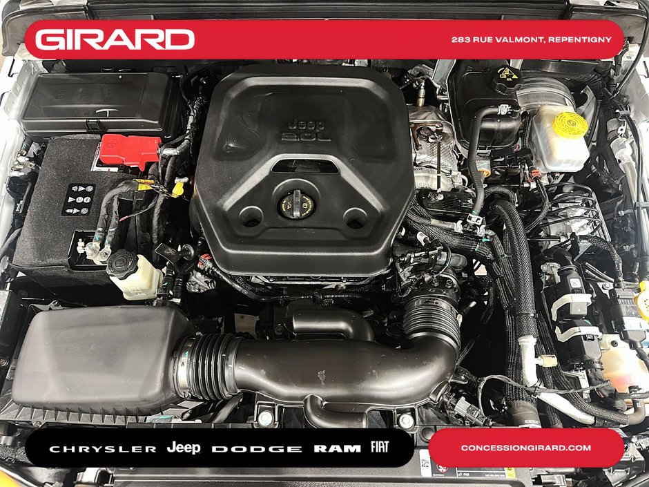 Jeep Wrangler Sahara Altitude 2023 BAS KM, CUIR NOIR, SYSTÈME DE SON ALPINE