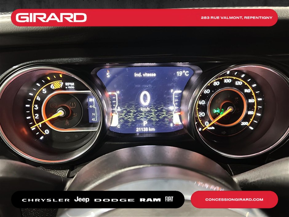 Jeep Wrangler Sahara Altitude 2023 BAS KM, CUIR NOIR, SYSTÈME DE SON ALPINE