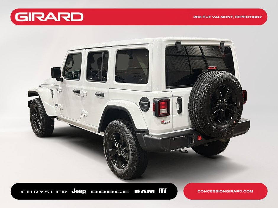 Jeep Wrangler Sahara Altitude 2023 BAS KM, CUIR NOIR, SYSTÈME DE SON ALPINE