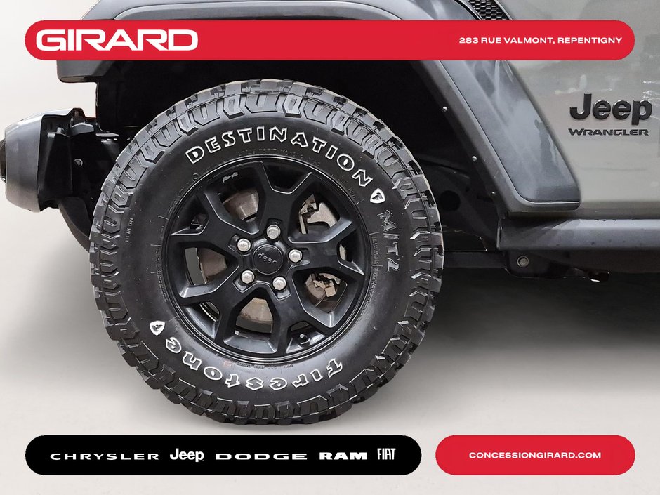 Jeep Wrangler Willys 2023 GARANTIE PROLONGEE**WILLYS**BAS KILO**NAV**WOW!!!
