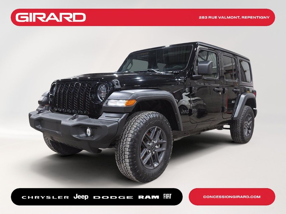 Jeep Wrangler Sport S 2024 UNLIMITED*ENS. REMORQUAGE, 2.0L TURBO
