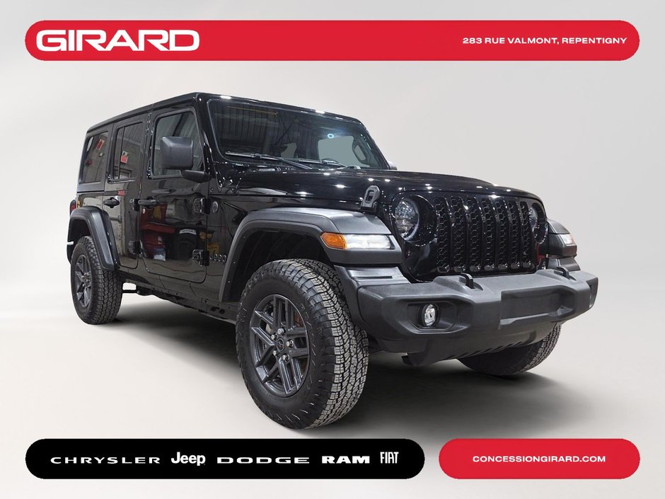 Jeep Wrangler Sport S 2024 UNLIMITED*ENS. REMORQUAGE, 2.0L TURBO