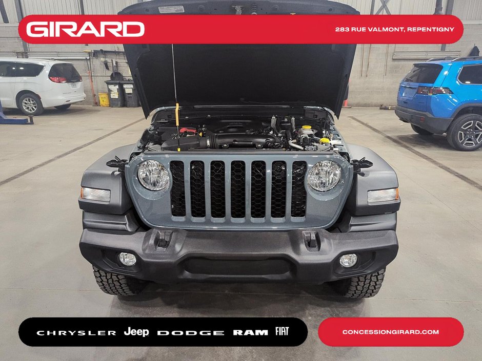 Jeep Wrangler Sport 2024 2 PORTES**MAGS SPORT S**MARCHE-PIED**PNEUS KELLY SAFARI**