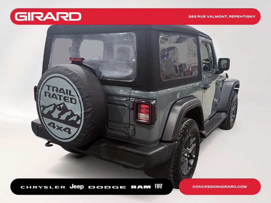Jeep Wrangler Sport 2024 2 PORTES**MAGS SPORT S**MARCHE-PIED**PNEUS KELLY SAFARI**