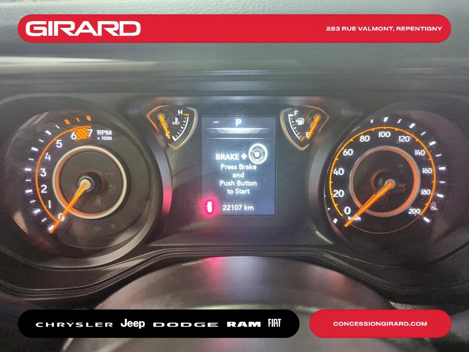 Jeep Wrangler Sport 2024 2 PORTES**MAGS SPORT S**MARCHE-PIED**PNEUS KELLY SAFARI**