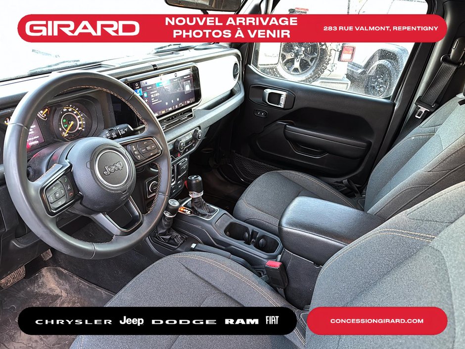 Jeep Wrangler Sport S 2024 BAS KM!!!**SPORT S**PHARES AUX DEL**PARE-BRISE GORILLA**