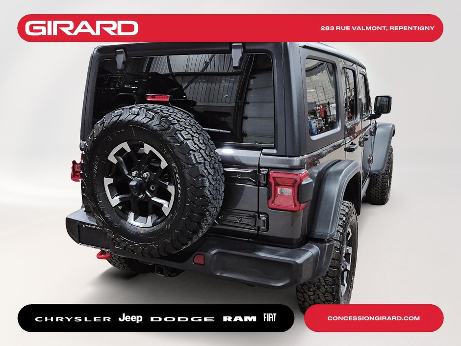 Jeep Wrangler Rubicon 2026 **JAMAIS ACCIDENTÉ**DIFF. 4.10**MAGS 17 POUCE**ATTACHE REMORQUE**