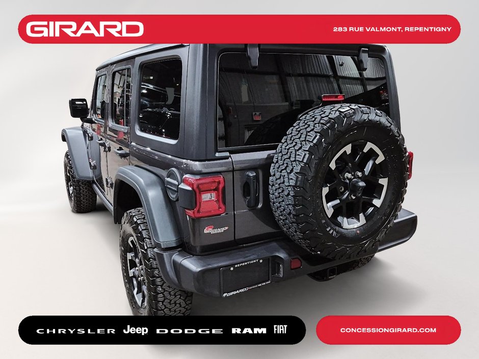 Jeep Wrangler Rubicon 2026 **JAMAIS ACCIDENTÉ**DIFF. 4.10**MAGS 17 POUCE**ATTACHE REMORQUE**