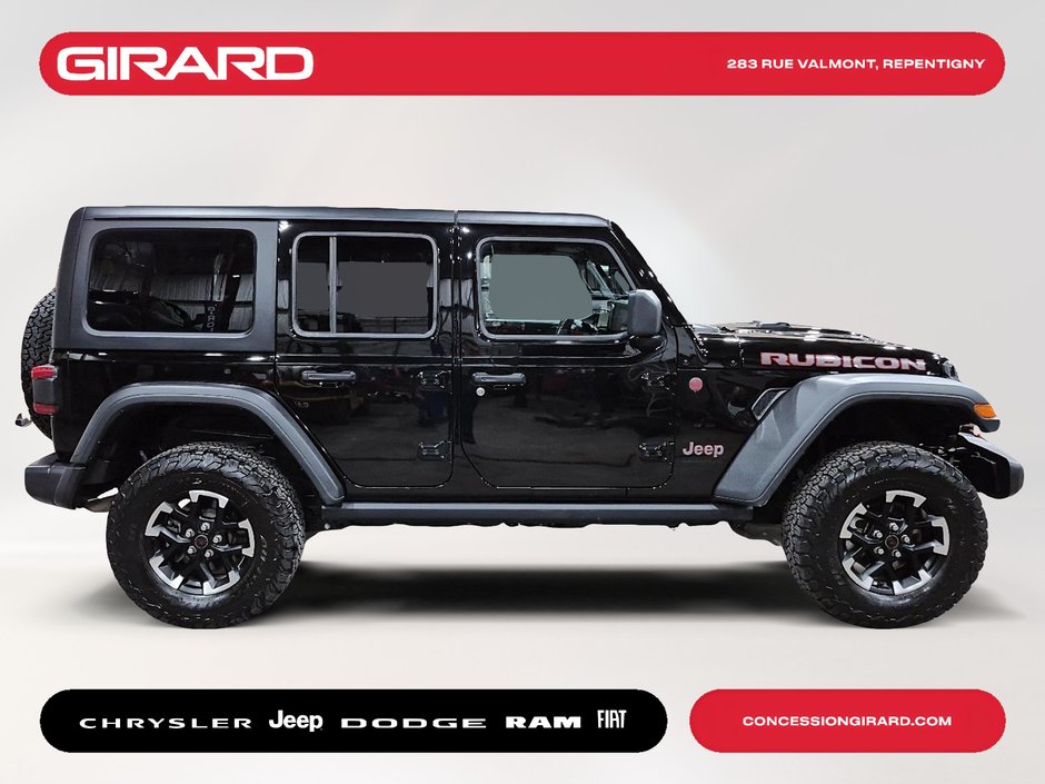 Jeep Wrangler Rubicon 2026 **JAMAIS ACCIDENTÉ**DIFF. 4.10**MAGS 17 POUCE**ATTACHE REMORQUE**