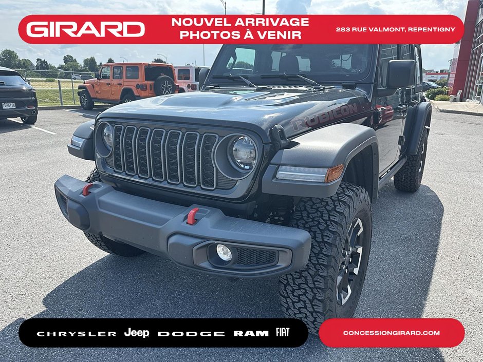 Jeep Wrangler Rubicon 2026 **JAMAIS ACCIDENTÉ**DIFF. 4.10**MAGS 17 POUCE**ATTACHE REMORQUE**