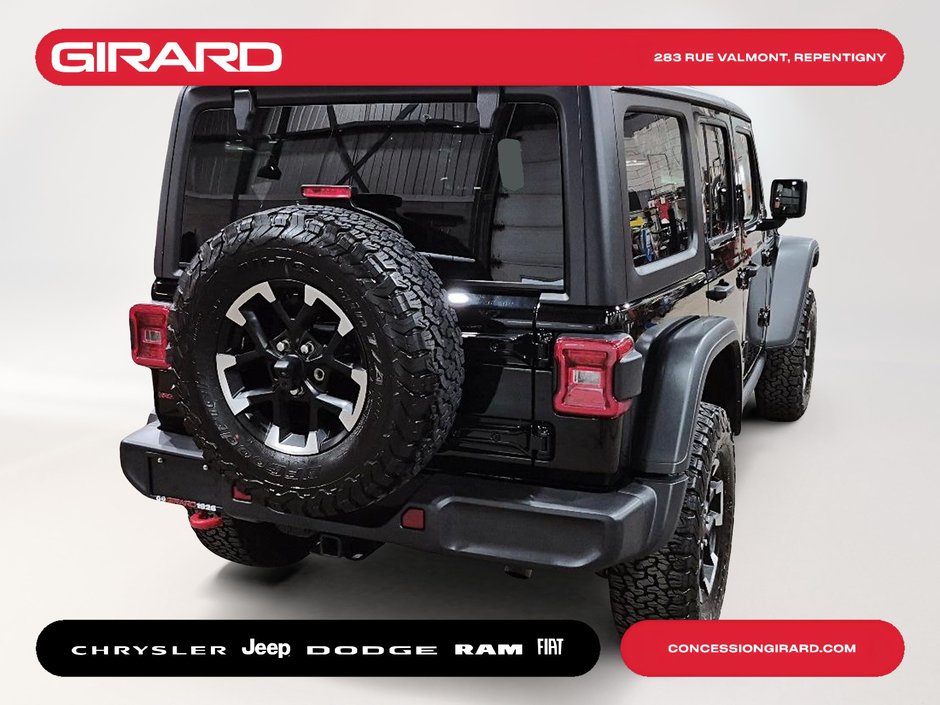Jeep Wrangler Rubicon 2026 **JAMAIS ACCIDENTÉ**DIFF. 4.10**MAGS 17 POUCE**ATTACHE REMORQUE**