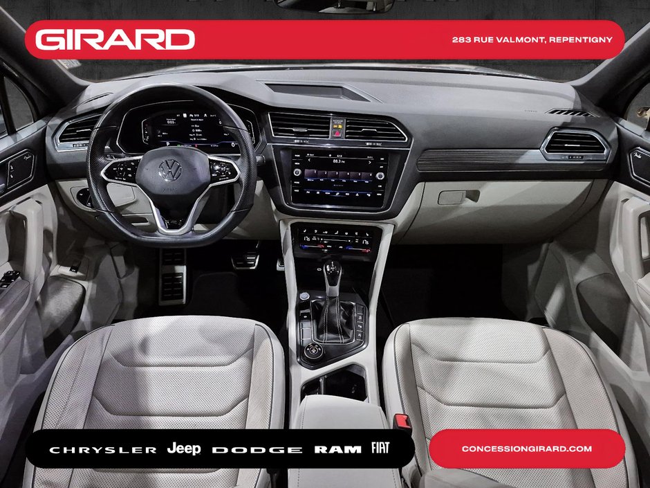 2022 Volkswagen Tiguan Highline R-Line R-LINE**CAMERA 360**AIDE AU STATIONNEMENT**TOIT PANO**4 MOTION**