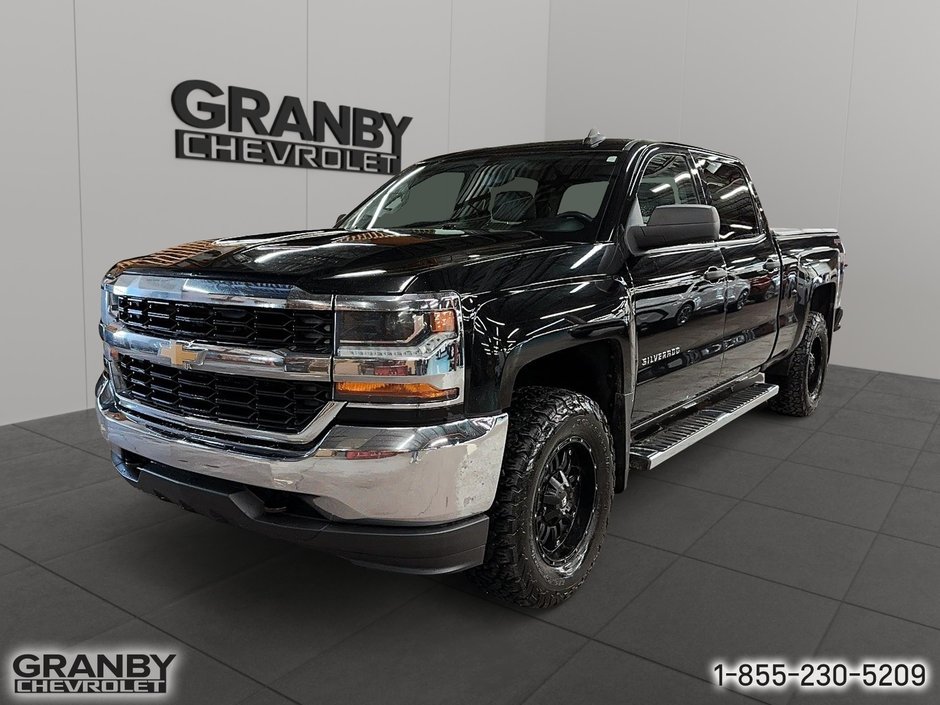 Chevrolet Silverado 1500 WT CREWCAB BOITE 6.6 MOTEUR 5.3L 2016 à Granby, Québec