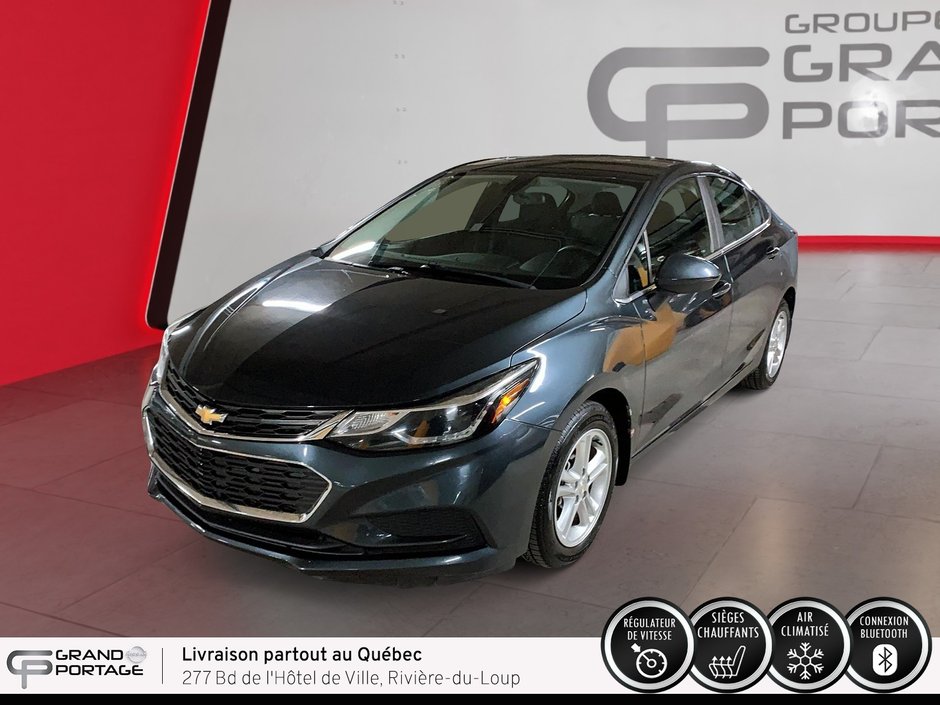 Chevrolet Cruze LT Turbo, boîte automatique à traction avant 2017 à Rivière-du-loup, Québec