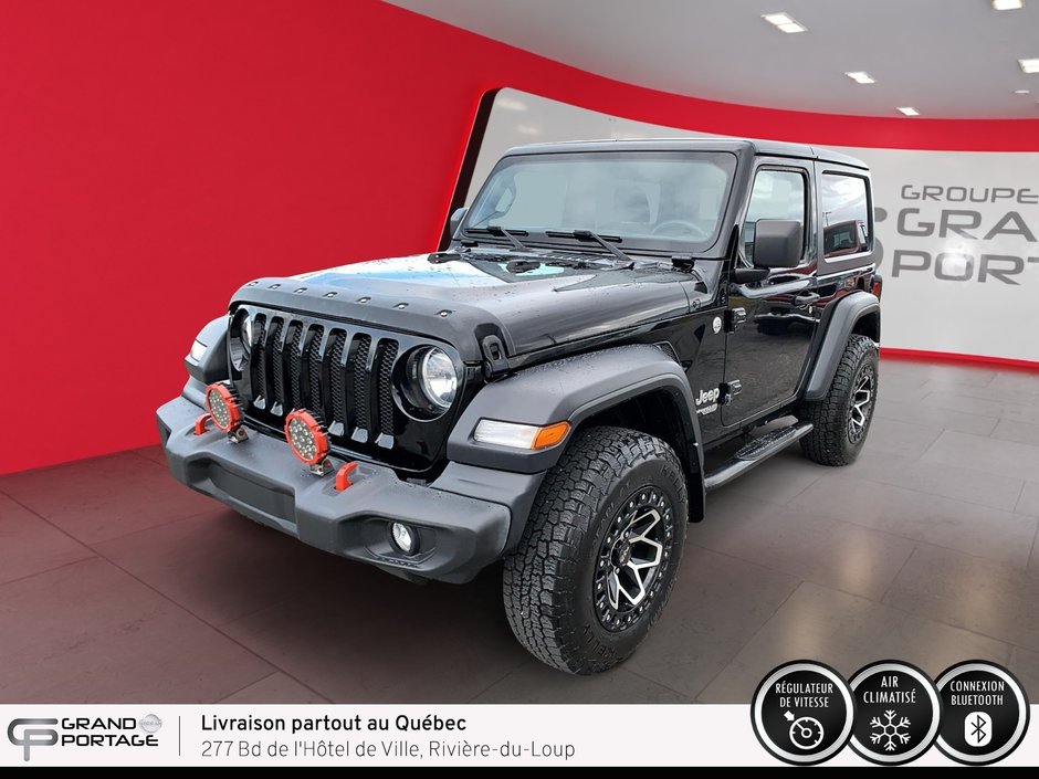Jeep Wrangler Unlimited Sport, boîte automatique à 4 roues motrices 2018 à Rivière-du-loup, Québec