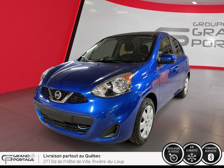 Nissan Micra SV, boîte automatique à traction avant 2019 à Rivière-du-loup, Québec