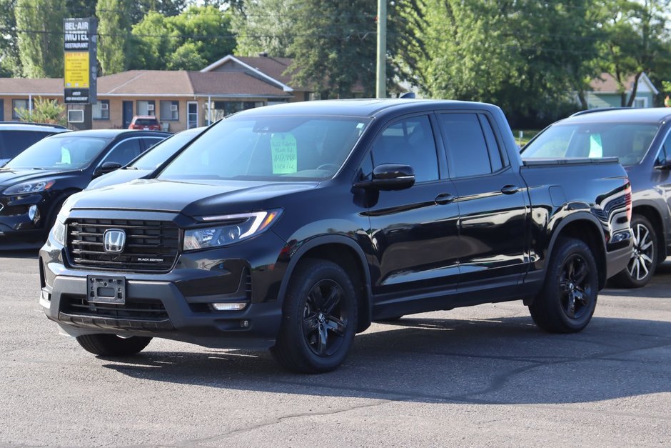 2022 Honda Ridgeline Black Edition in Sault Ste. Marie, Ontario - w940px