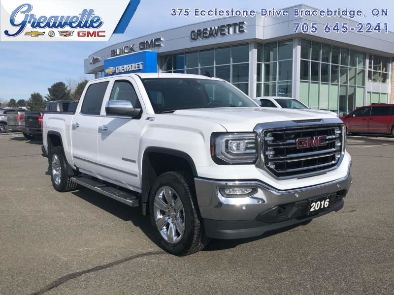 Greavette Chevrolet Buick Cadillac Ltd 2016 Gmc Sierra 1500 Slt Leather Seats Heated Seats 20157a