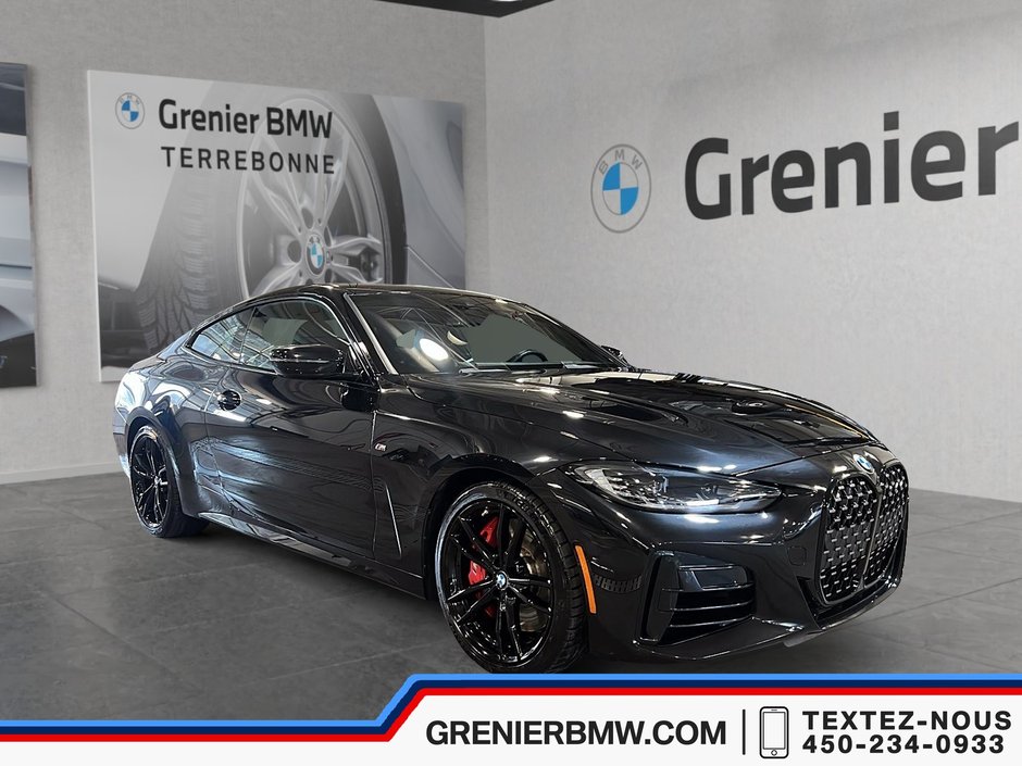 BMW 4 Series M440i XDrive Coupe, M Sport Pro, M Enhanced Track 2024 à Terrebonne, Québec - w940px