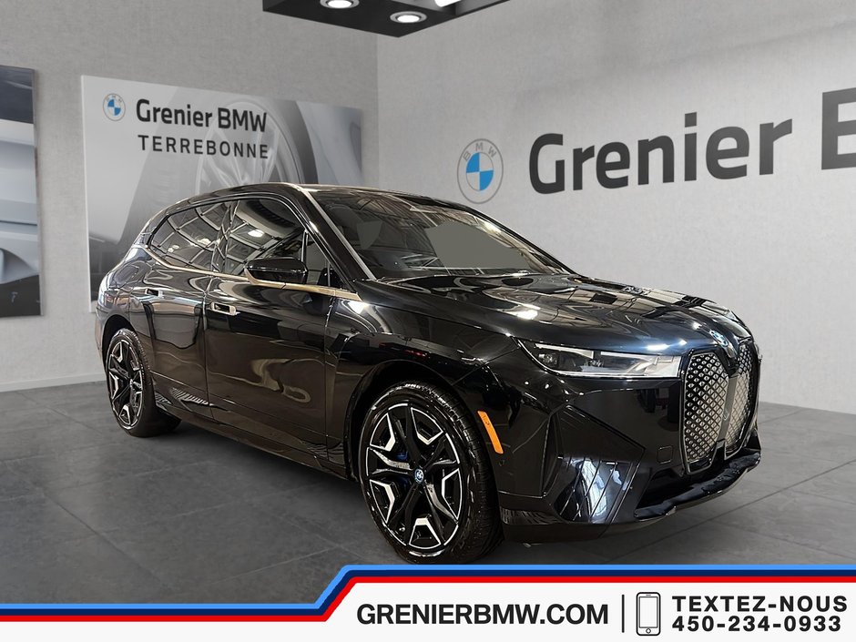 BMW iX xDrive50, Premium Essential, M Sport Package 2023 à Terrebonne, Québec - w940px
